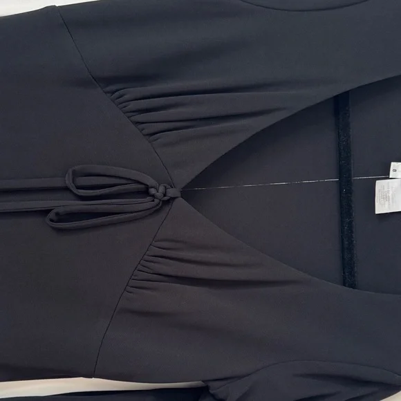 Franco Mirabelli Elegant Black Dress - Picture 4 of 5